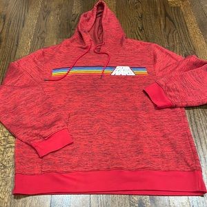 Star Wars red hooded sweater size XXL